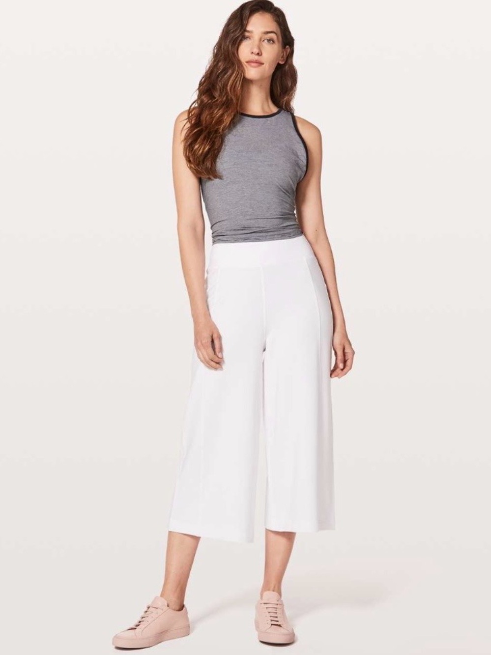 Lululemon Blissed Out Culottes size 10 white